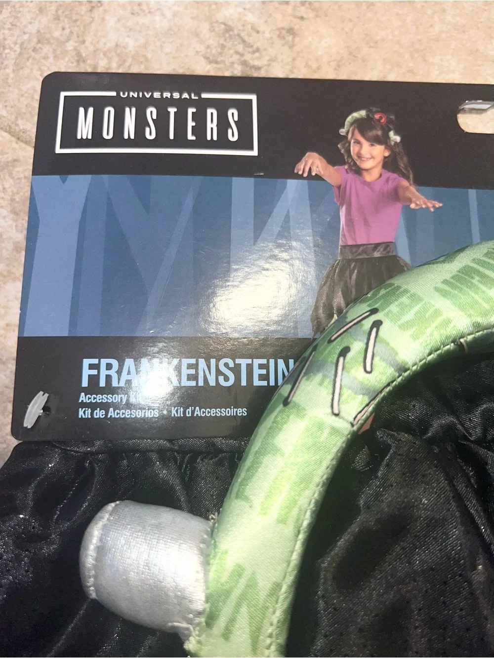 Universal Monsters Frankenstein Tutu Costume Accessory Kit Ages 4+ NWT-Kids